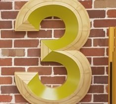 AW Signs: Big Numbers